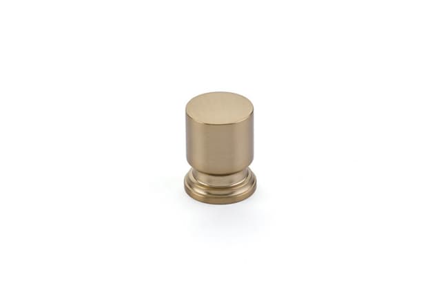 Emtek Transitional Heritage Prosser Knob, 1" Diameter, Satin Brass - 86469US4