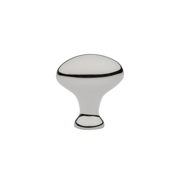 Emtek Traditional Egg Knob, 1" Diameter, Polished Nickel - 86015US14