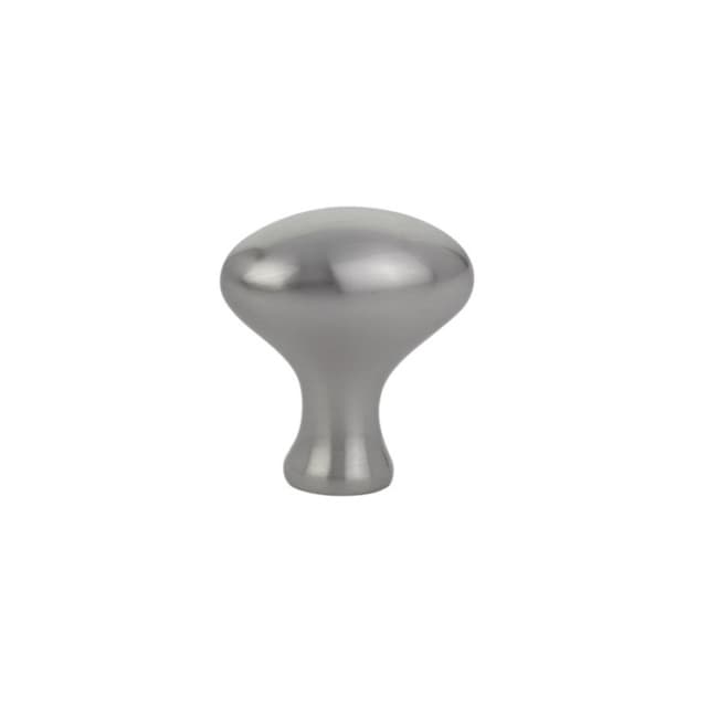 Emtek Traditional Egg Knob, 1" Diameter, Satin Nickel - 86015US15