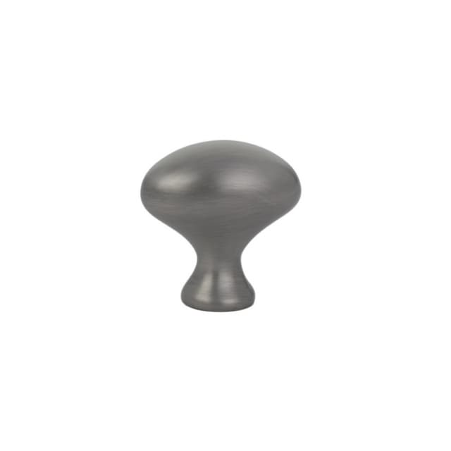 Emtek Traditional Egg Knob, 1" Diameter, Pewter - 86015US15A