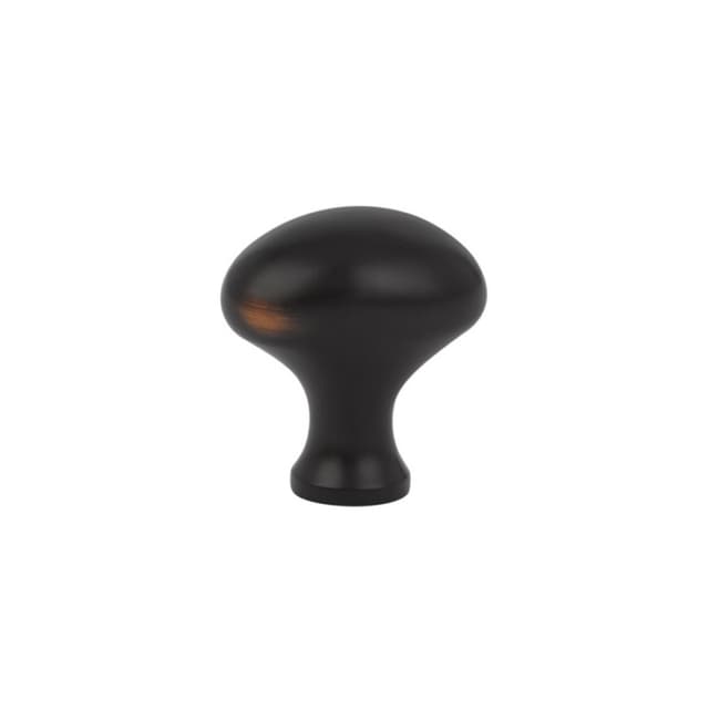 Emtek Traditional Egg Knob, 1-1/4" Diameter, Oil Rubbed Bronze - 86016US10B