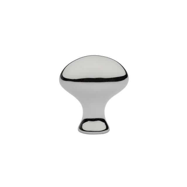 Emtek Traditional Egg Knob, 1-1/4" Diameter, Polished Nickel - 86016US14