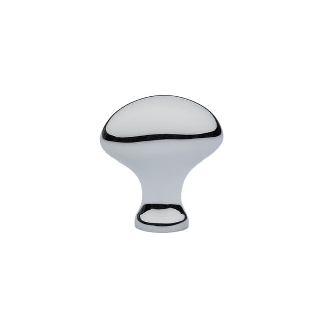 Emtek Traditional Egg Knob, 1-1/4" Diameter, Polished Chrome - 86016US26