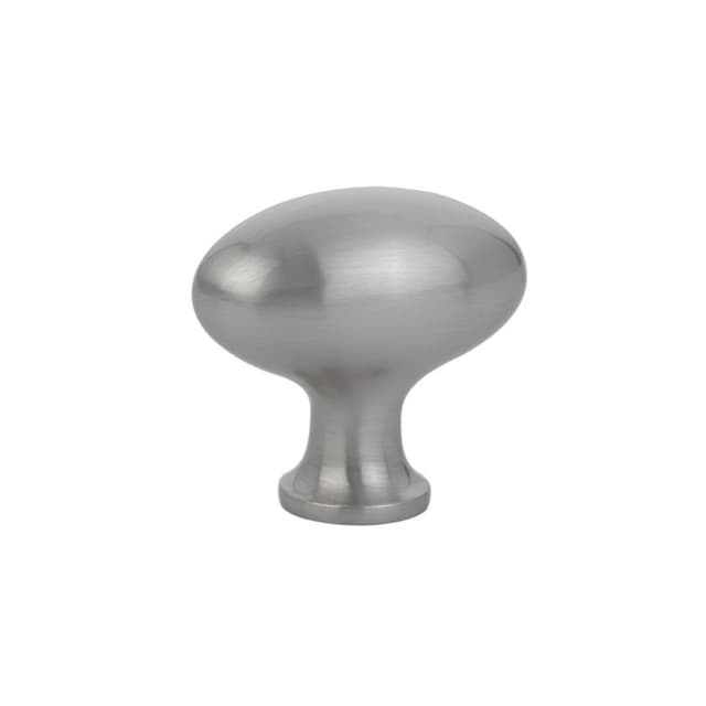 Emtek Traditonal Egg Knob, 1-3/4" Diameter, Satin Nickel - 86124US15