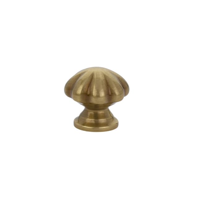 Emtek Traditonal Melon Cabinet Knob, 1" Diameter, French Antique - 86121US7