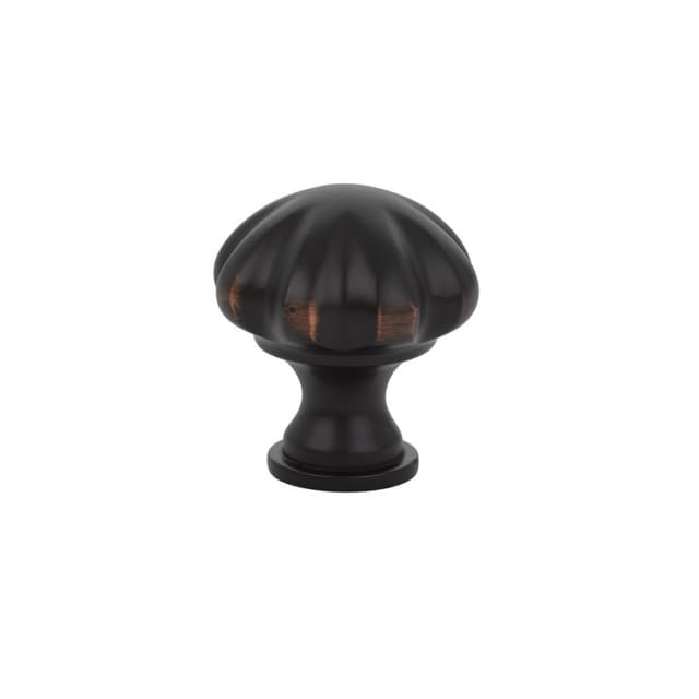 Emtek Traditional Melon Knob, 1-3/4" Diameter, Oil Rubbed Bronze - 86203US10B
