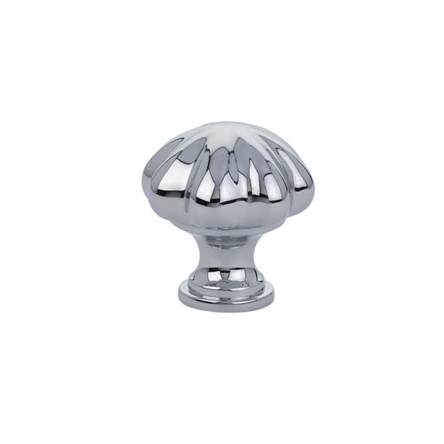 Emtek Traditional Melon Knob, 1-3/4" Diameter, Polished Chrome - 86203US26