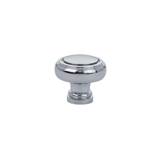 Emtek Traditional Norwich Knob, 1-1/4" Diameter, Polished Chrome - 86610US26