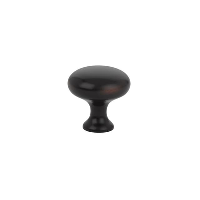 Emtek Traditional Providence Knob, 1-1/4" Diameter, Oil Rubbed Bronze - 86014US10B
