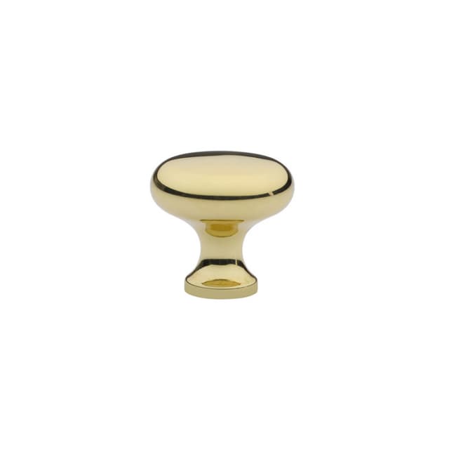 Emtek Traditional Providence Cabinet Knob, 1-1/4" Diameter, Polished Brass - 86014US3