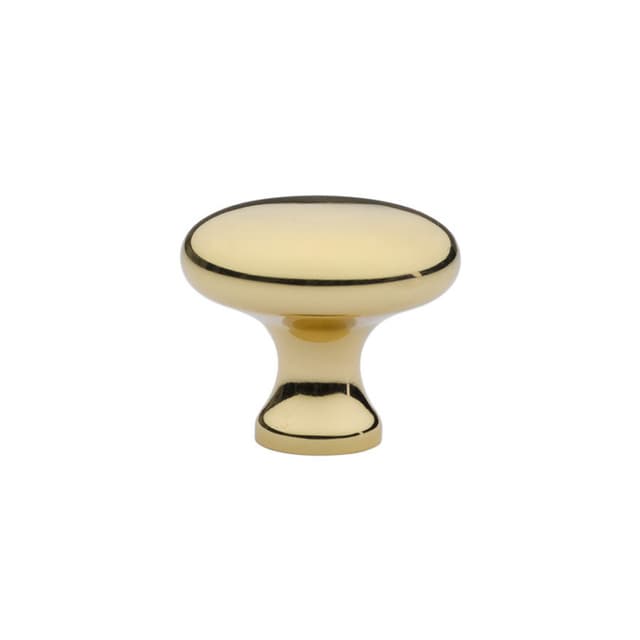 Emtek Traditional Providence Knob, 1-3/4" Diameter, Polished Brass - 86027US3