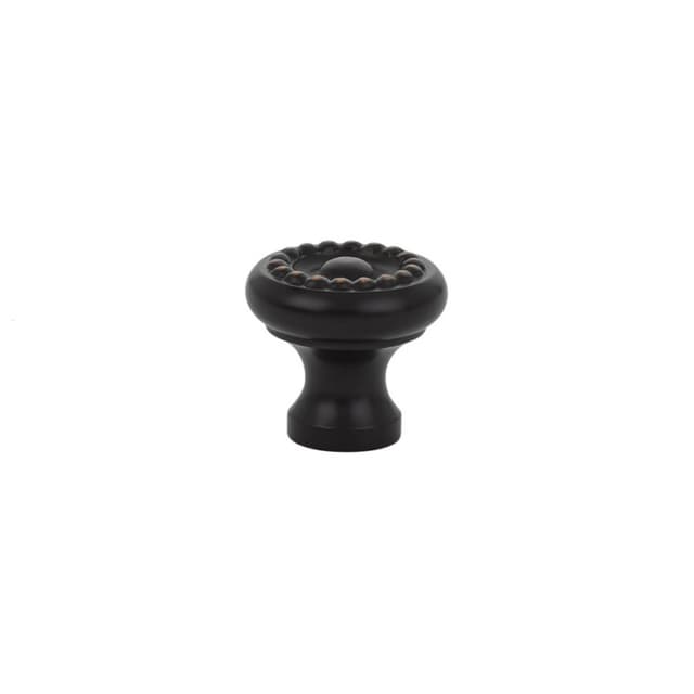 Emtek Traditional Rope Knob, 1" Diameter, Oil Rubbed Bronze - 86112US10B
