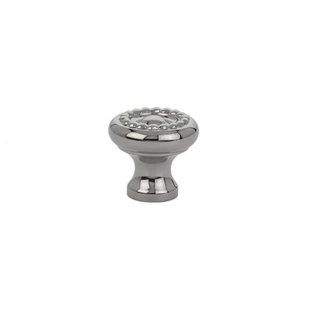 Emtek Traditional Rope Knob, 1" Diameter, Polished Nickel - 86112US14