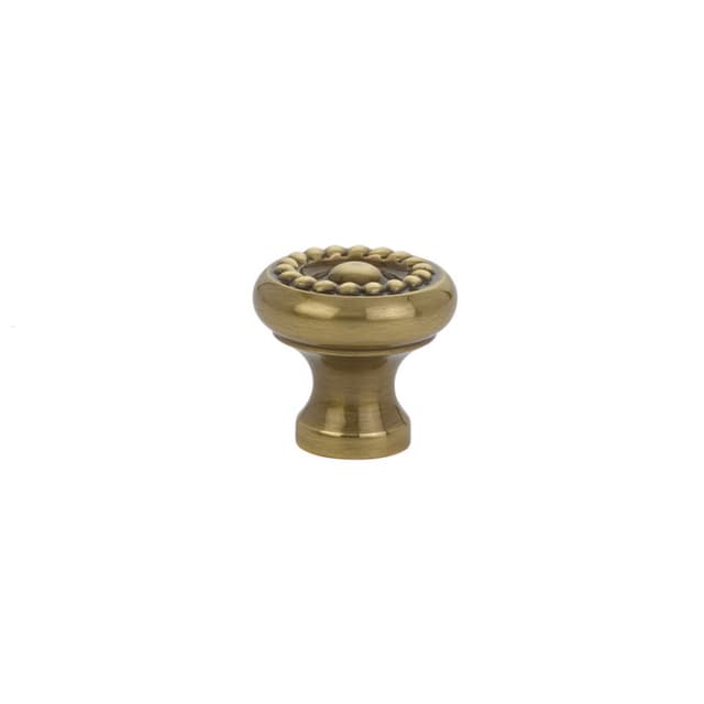 Emtek Traditional Rope Knob, 1" Diameter, French Antique - 86112US7