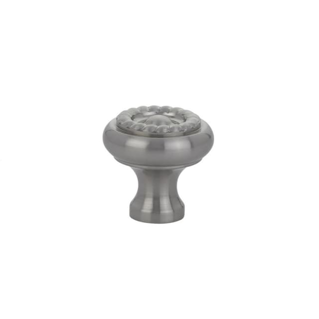 Emtek Traditional Rope Knob, 1-1/4" Diameter, Satin Nickel - 86113US15