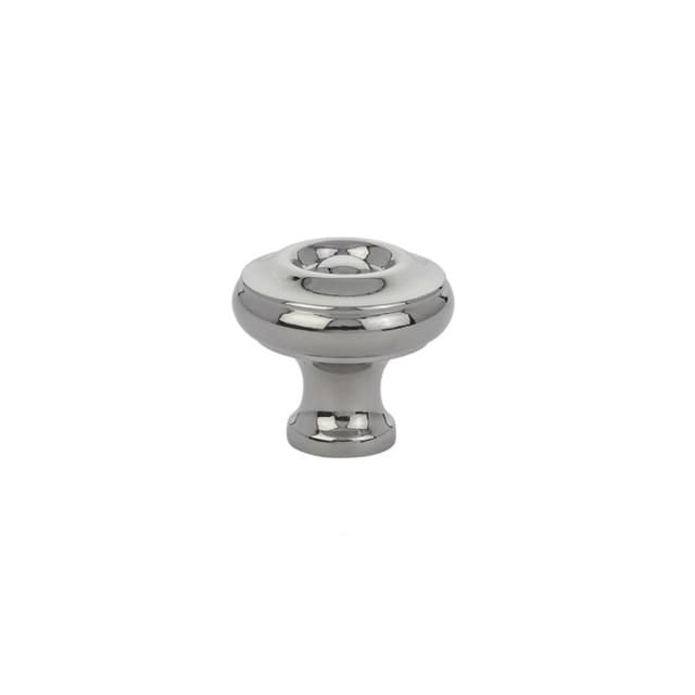 Emtek Traditional Waverly Knob, 1-1/4" Diameter, Polished Nickel - 86115US14