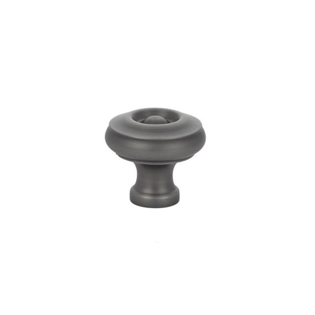Emtek Traditional Waverly Knob, 1-1/4" Diameter, Pewter - 86115US15A