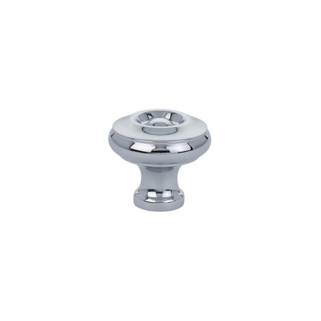 Emtek Traditional Waverly Knob, 1-1/4" Diameter, Polished Chrome - 86115US26