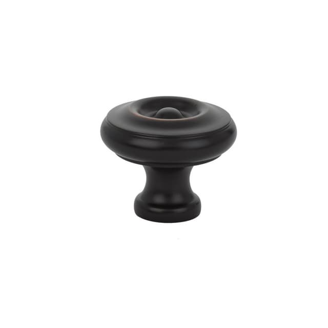 Emtek Traditional Waverly Knob, 1-3/4" Diameter, Oil Rubbed Bronze - 86201US10B