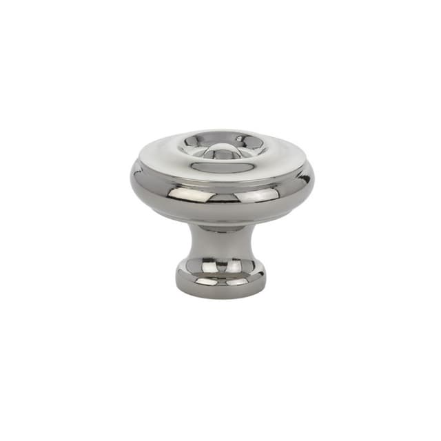 Emtek Traditional Waverly Knob, 1-3/4" Diameter, Polished Nickel - 86201US14