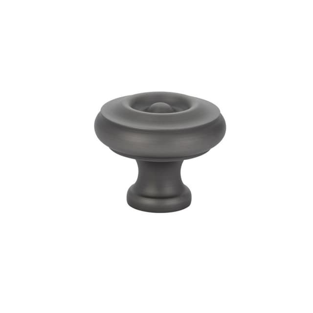 Emtek Traditional Waverly Knob, 1-3/4" Diameter, Pewter - 86201US15A