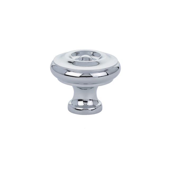 Emtek Traditional Waverly Knob, 1-3/4" Diameter, Polished Chrome - 86201US26