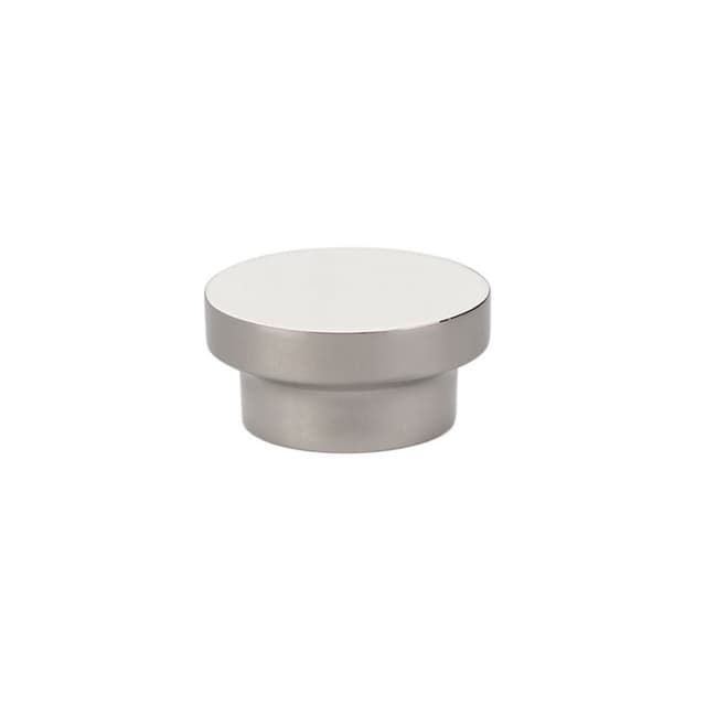 Emtek Urban Modern District Knob, 1-3/8" Diameter, Polished Nickel - 86448US14