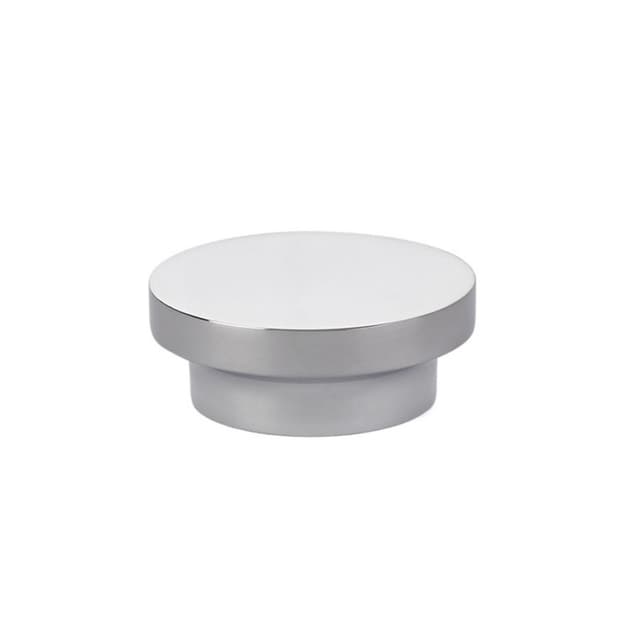 Emtek Urban Modern District Knob, 1-5/8" Diameter, Polished Chrome - 86449US26