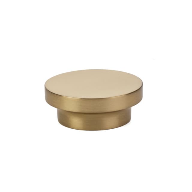 Emtek Urban Modern District Knob, 1-5/8" Diameter, Satin Brass - 86449US4