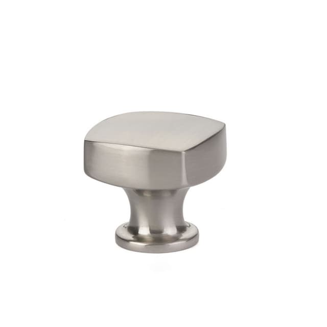 Emtek Urban Modern Freestone Knob, 1-1/4" Diameter, Satin Nickel - 86450US15