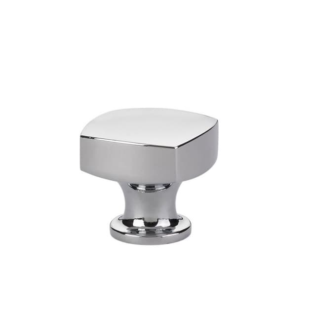 Emtek Urban Modern Freestone Knob, 1-1/4" Diameter, Polished Chrome - 86450US26