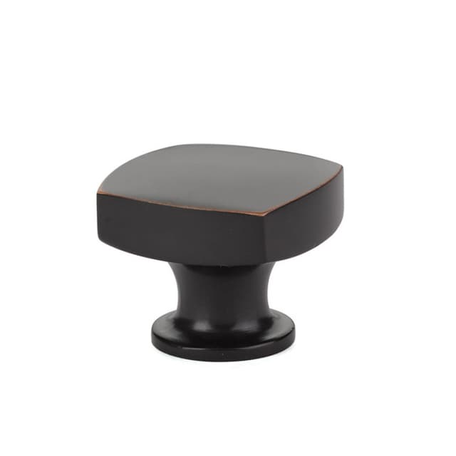 Emtek Urban Modern Freestone Knob, 1-1/2" Diameter, Oil Rubbed Bronze - 86451US10B