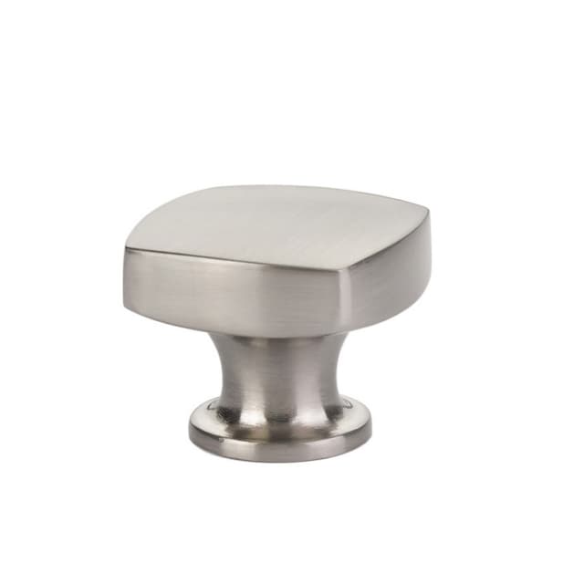 Emtek Urban Modern Freestone Knob, 1-1/2" Diameter, Satin Nickel - 86451US15