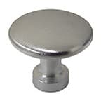 Colonial Bronze Quickship Series, Solid Brass Knob 1-1/16" Dia., Satin Chrome Finish