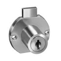 CompX National Disc Tumbler C8703 Dead Bolt, Bright Nickel