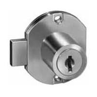 CompX National Disc Tumbler C8704 Dead Bolt, Bright Nickel