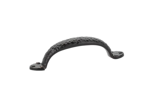 Emtek Arts & Crafts Hammered Pull, 3-1/2"CC, Oil Rubbed Bronze - 86047US10B