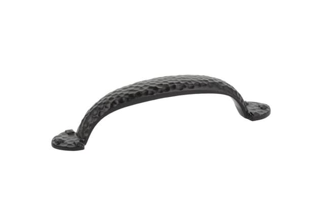 Emtek Arts & Crafts Hammered Pull, 4"CC, Oil Rubbed Bronze - 86048US10B