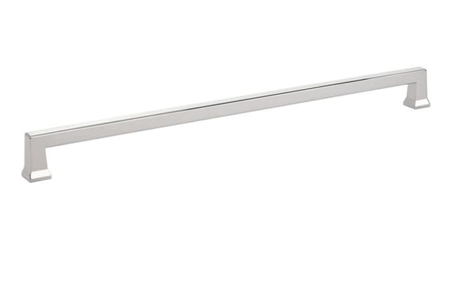 Emtek Art Deco Alexander Pull, 12"CC, Polished Nickel - 86479US14