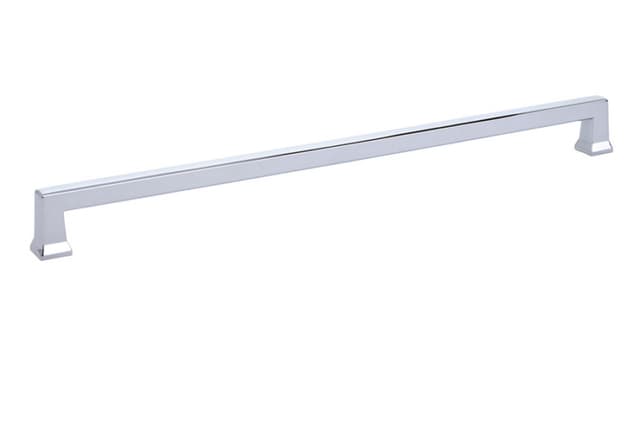 Emtek Art Deco Alexander Pull, 12"CC, Polished Chrome - 86479US26