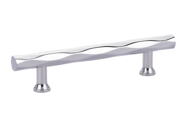 Emtek Art Deco TRIBECA Pull, 4"CC, Polished Chrome - 86429US26