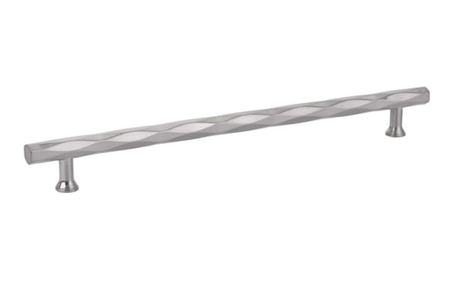 Emtek Art Deco Tribeca Pull, 10"CC, Satin Nickel - 86490US15