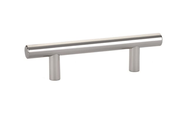 Emtek Contemporary Bar Pull, 3"CC, Polished Nickel - 86358US14