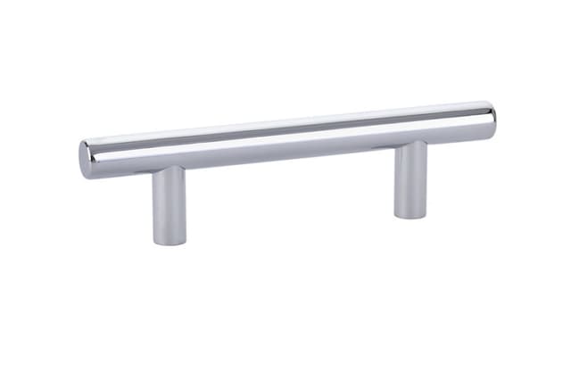 Emtek Contemporary Bar Pull, 3"CC, Polished Chrome - 86358US26