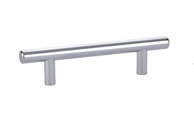 Emtek Contemporary Bar Pull, 3-1/2"CC, Polished Chrome - 86359US26