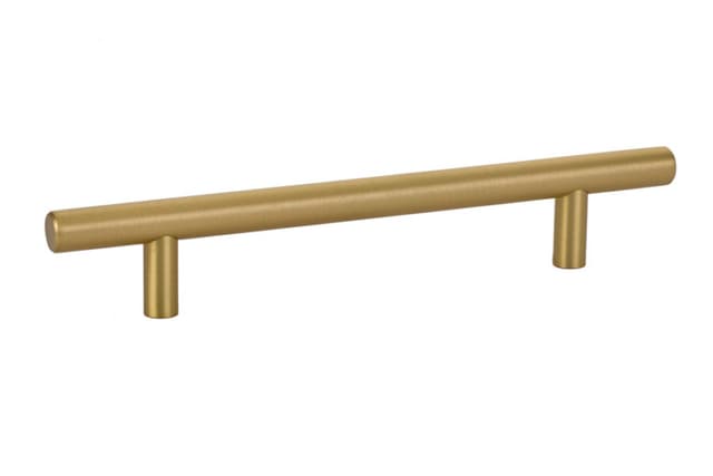 Emtek Contemporary Bar Pull, 5"CC, Satin Brass - 86361US4