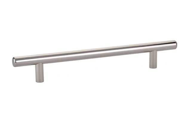Emtek Contemporary Bar Pull, 6"CC, Polished Nickel - 86362US14