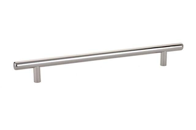Emtek Contemporary Bar Pull, 8"CC, Polished Nickel - 86363US14