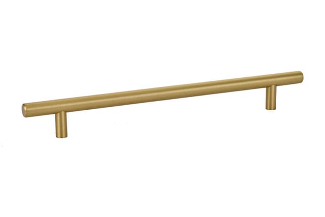 Emtek Contemporary Bar Pull, 8"CC, Satin Brass - 86363US4