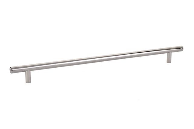 Emtek Contemporary Bar Pull, 12"CC, Polished Nickel - 86365US14